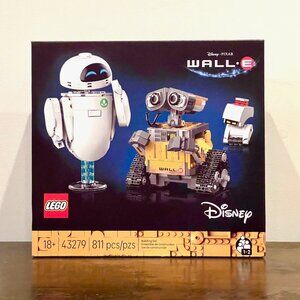 Lego 43279 Disney Pixar Wall-E and EVE New Sealed NIB in Hand